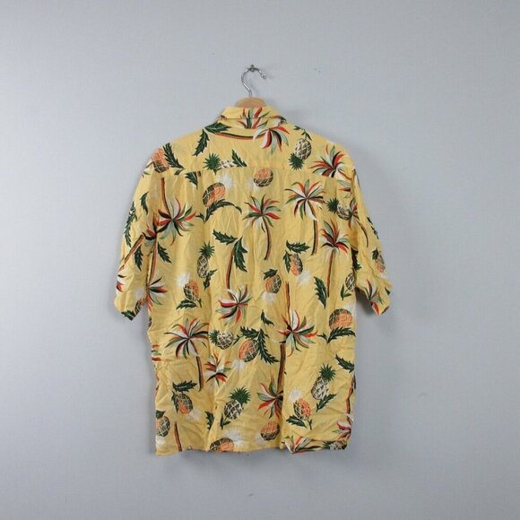 Reyn Spooner Hawaiian Traditionals Men's M Dress Shirt Rayon Tropical Vtg 208 - Picture 2 of 9